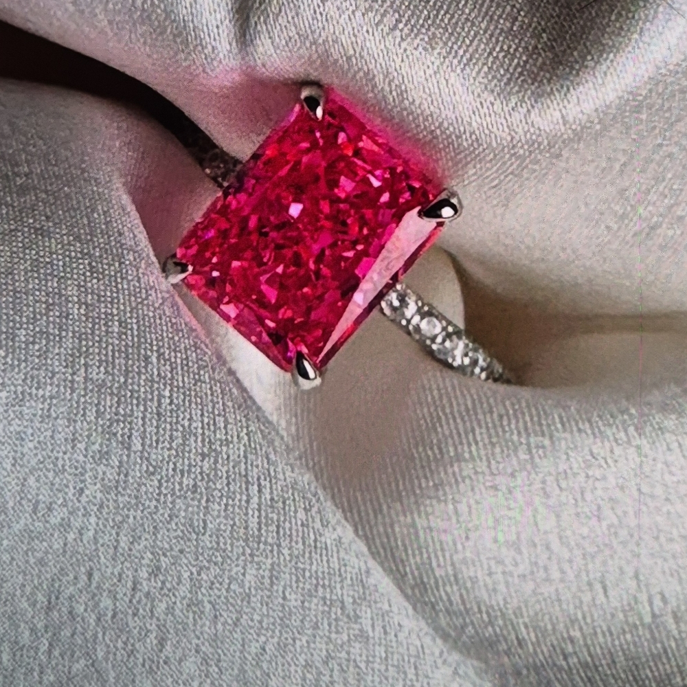 925 Pink Ring